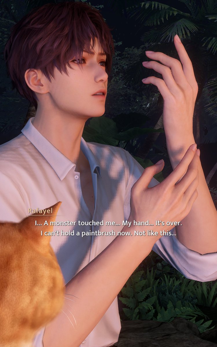 millecreupe's tweet photo. ⚠️ Ch 8 spoiler
/
/
/
😭😭 rafayel my king just wash your hand, its not the end of the world https://t.co/l3uH8URj0h