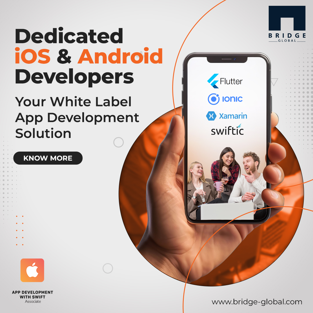 Enhance your team with hire-ready iOS and Android app developers for white label mobile app solutions.
Discuss your development needs with our experts: bridge-global.com/contact-us

#iosdevelopers #androiddevelopers #appdevelopmentservices #appdevelopmentcompany