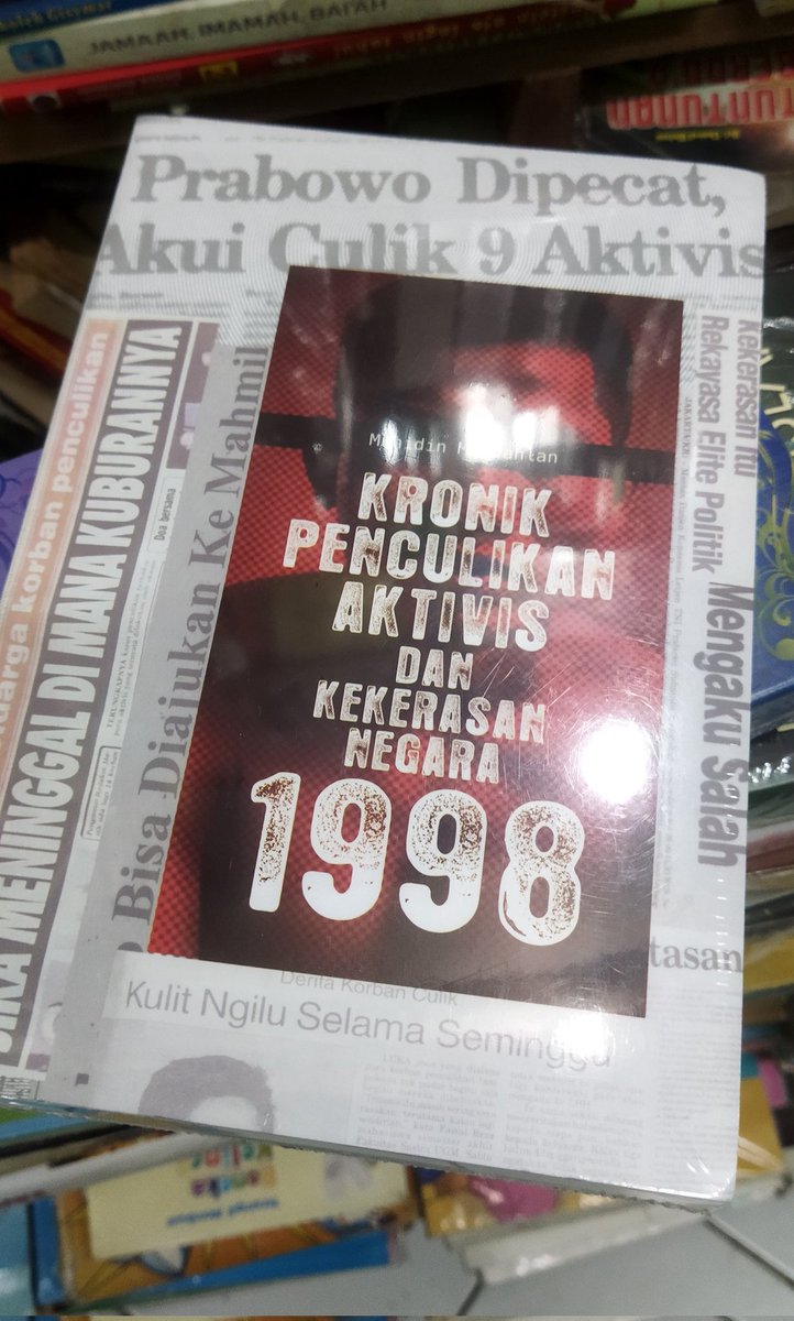 RomantikaBook's tweet photo. Kronik Penculikan Aktivis dan Kekerasan Negara  1998

155.000
Free Ongkir (Jawa)
Ongkir Luar Jawa (Subsidi) https://t.co/UszEbuPr4A