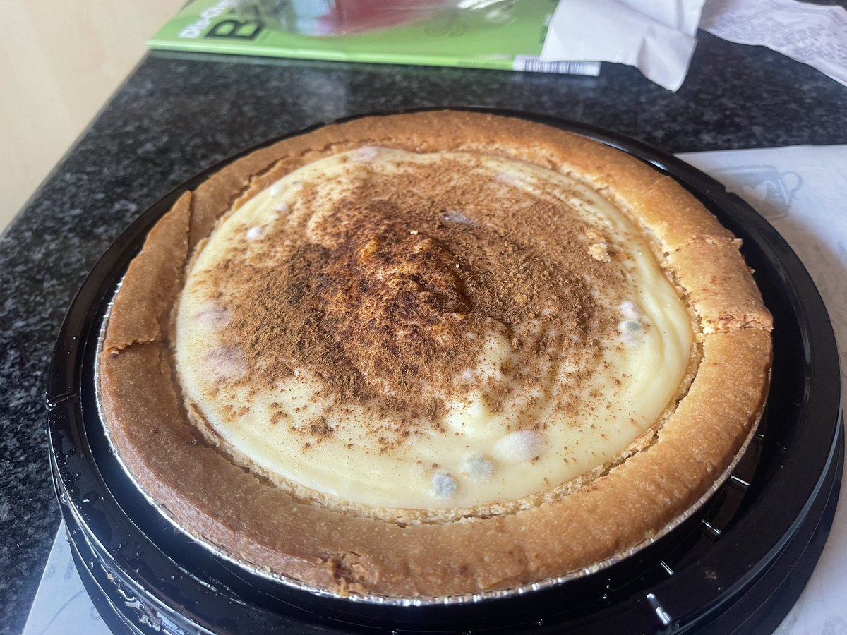 djloverss10's tweet photo. I bought this Milk tart @PicknPay @mallofthesouth and they’re busy telling me about an investigation taking place while nothing is happening and am still left with a rotten product. I don’t understand y can’t they just send me another milk tart and get this over with. https://t.co/6fuUISCEm5