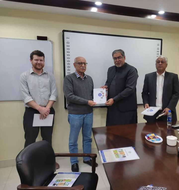 Thrilled to have been a part of a productive session at PCMU, chaired by PC/DG SWAT  Mr. <a href="/nzessani/">Nazeer Essani- MEMON</a> .The focal point was the insightful presentation on "SWAT in relevance to Climate Resilient Water Governance Activity" by the PCMU team.