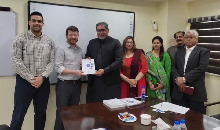 pcmu786's tweet photo. Thrilled to have been a part of a productive session at PCMU, chaired by PC/DG SWAT  Mr. @nzessani .The focal point was the insightful presentation on "SWAT in relevance to Climate Resilient Water Governance Activity" by the PCMU team. https://t.co/80qtXj9iFF