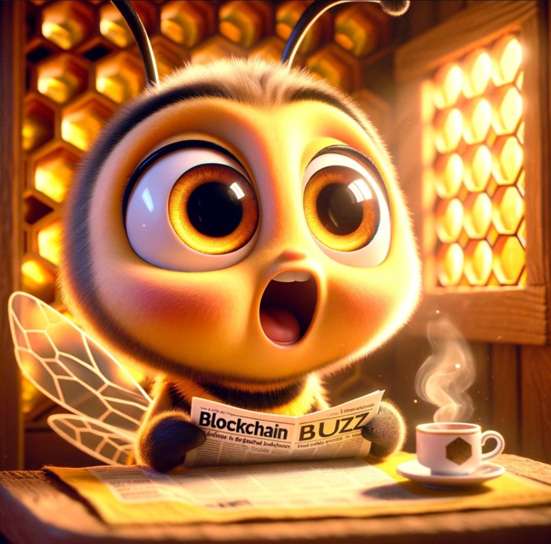 "Rise and shine! The blockchain never sleeps, and neither do the baffling trends in this digital beehive. Transactions buzzing 24/7, and still, nobody can find a simple way to explain what's going on."
#blockchain #memecoins