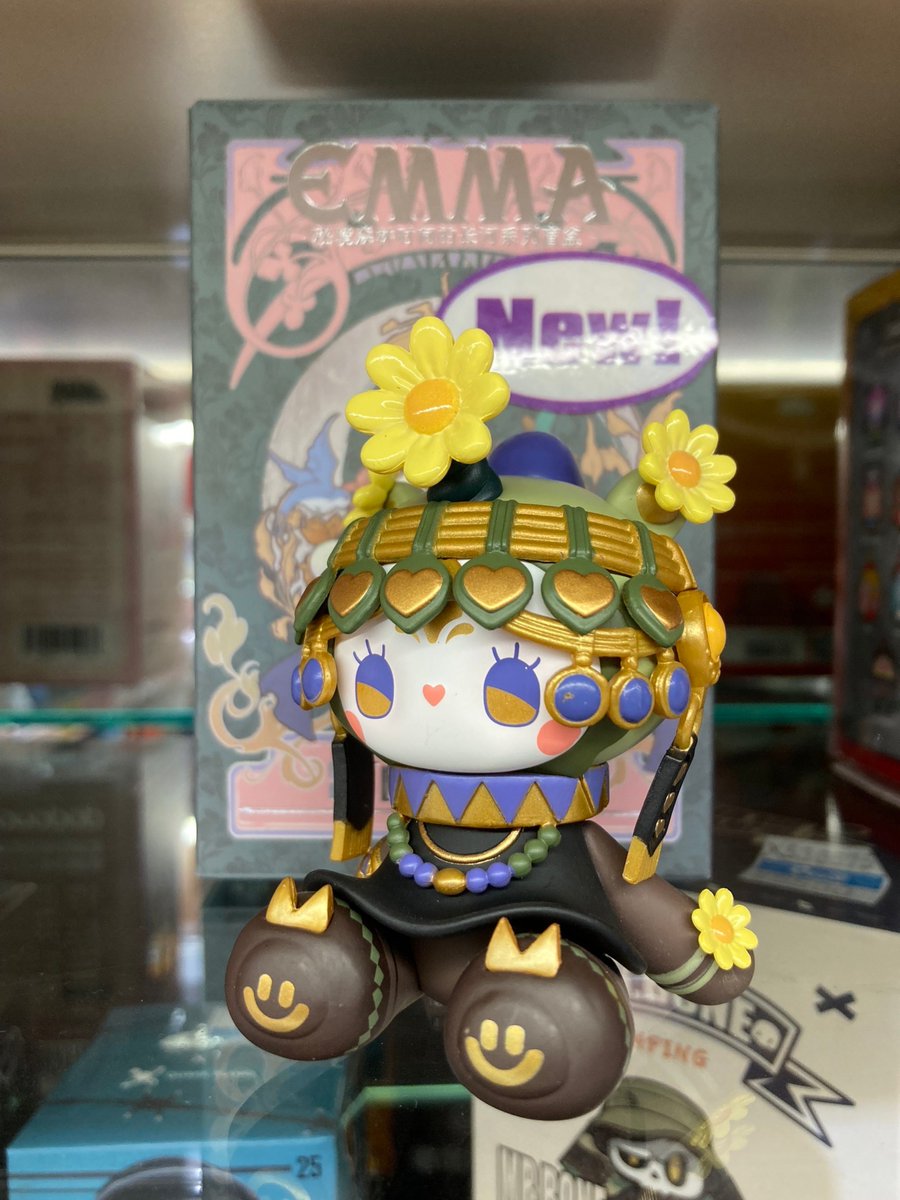 toy_yamashiroya's tweet photo. ５階売場に新入荷🎵

#MJSTUDIO トレーディングフィギュア
「#EMMA 秘境の森の時の川シリーズ」
全8種+シークレット2種🌟
1個1,540円(税込)／バラ💰

#ヤマシロヤ ５階売場直通📞03-3831-2407 https://t.co/hOHYRI2sgL