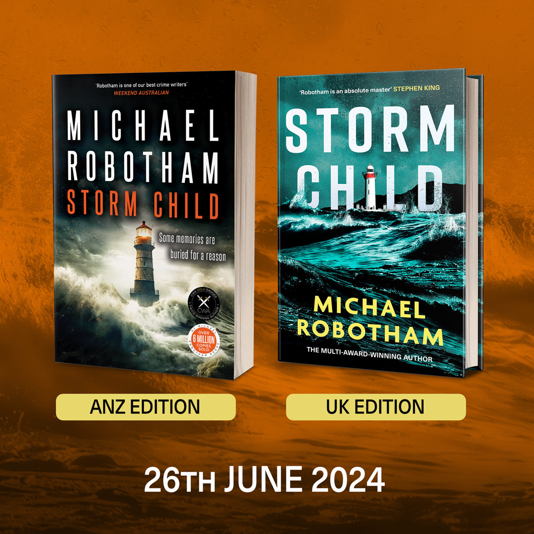 THE STORM IS COMING. A new book for 2024. It’s 20 years since my first one. 🎉🥳 Preorder at geni.us/StormChild #StormChild