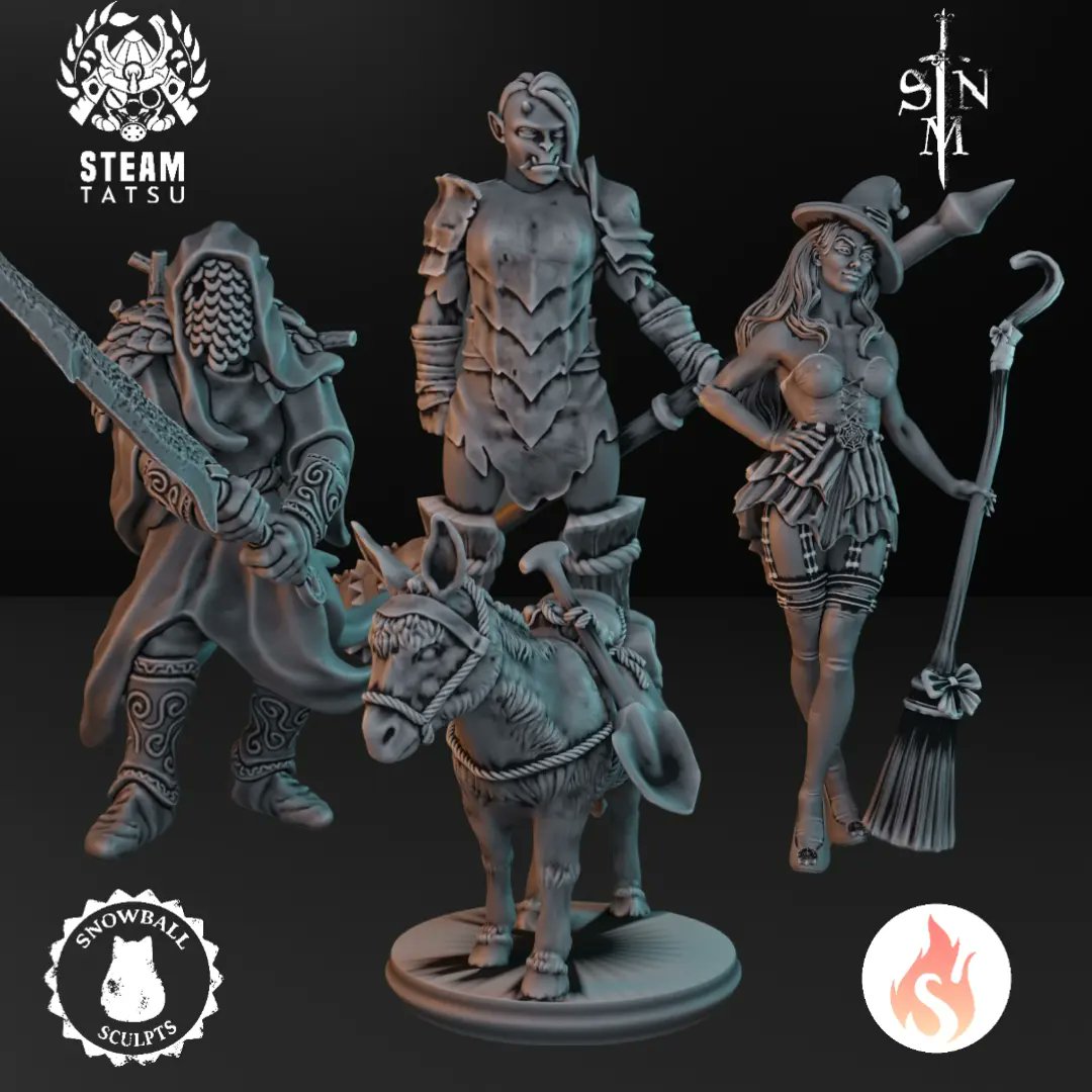 RPGMINIFORGE's tweet photo. The final Sneak Peek for February !
.
.
#rpgminiforge #myminifactory
#3dprinters #dndcharacter #dnddice #3dprinted #3dprint #citadelminiatures #3dprinter #miniatures #dndcampaign #3dprints #dndartwork #dndart #dnd5e #3dprintingnerd #dndbeyond #paintingminiatures #3dprinting #drnd #dndmemes #dndz
