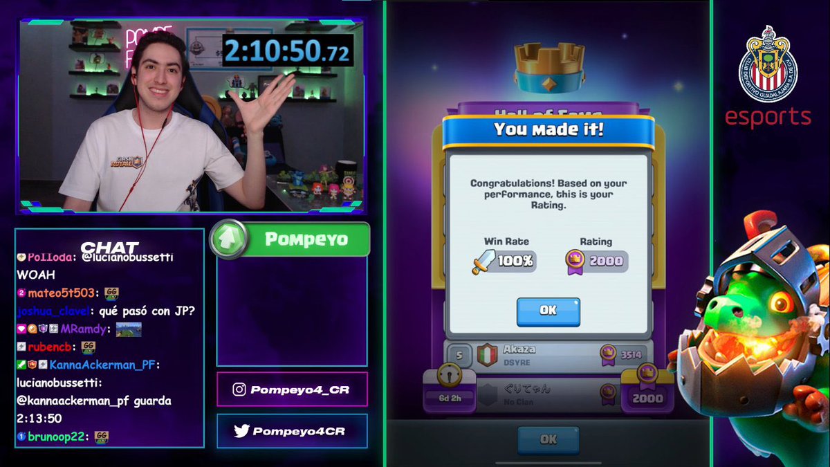 Pompeyo4CR's tweet photo. Nuevo PB de speedrun de liga 1 a liga 10

Pronto romperemos el récord 😳 https://t.co/MNTYFQl1Gt