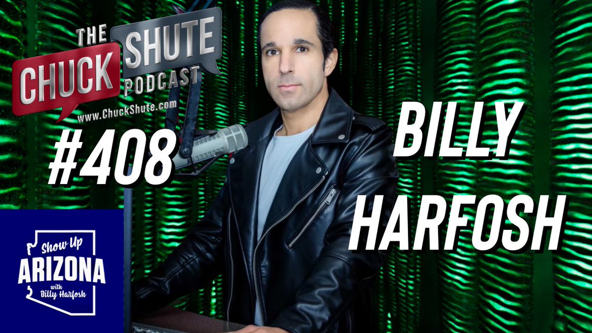 Always great to have <a href="/BillyHarfosh/">Billy Harfosh</a> on the show, his 3rd time here. Definitely not a surface level interview. We go deep and he drops some bombshells! Check it out!!! 

#BillyHarfosh #ShowUpArizona #ArizonaPodcast #ArizonaMedia 

youtu.be/tQIeHu-16r8?si…