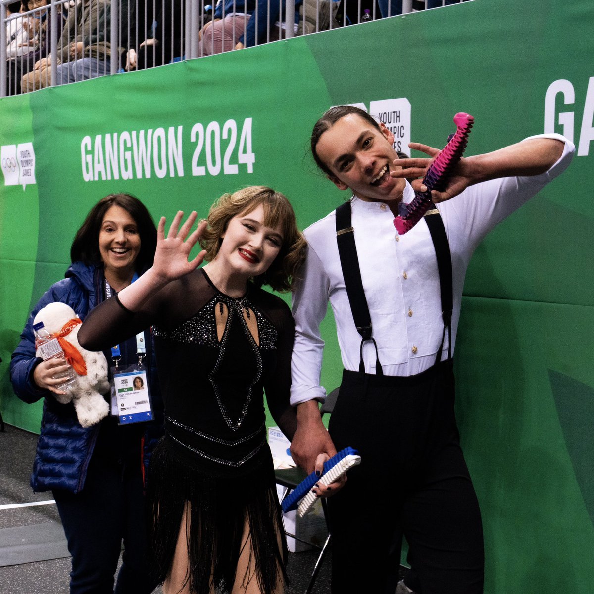 TeamGB's tweet photo. Ashlie Slatter and Atl Ongay-Perez have a very bright future in figure skating 🌟 https://t.co/8VzxBI6VXK