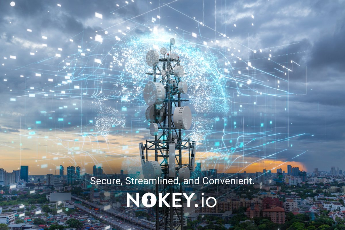 Secuteltech's tweet photo. Enhance telecom security with #NoKey's access control. Mobile credentials streamline entry for authorized key holders and mobile-enabled employees. NoKey ensures #security and convenience, revolutionizing access control for workers and administrators. https://t.co/sYtZ7f39Tc