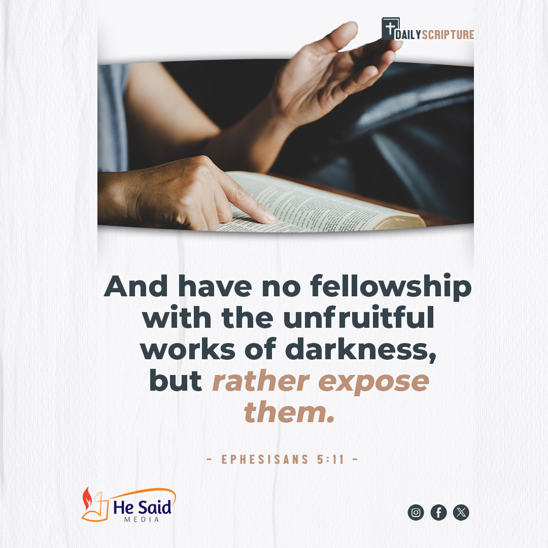 HeSaidMedia's tweet photo. "Preach the word; be instant in season, out of season; reprove, rebuke, exhort with all longsuffering and doctrine." [2 Tim. 4:2]

#PreachingTruth
#HeSaidMedia https://t.co/fNud5z9LeM