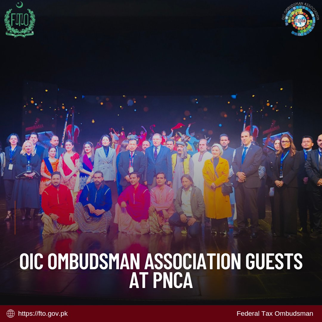 TaxOmbudsman's tweet photo. OICOA Guests during visit to PNCA

#Pakistan #oic #oicoa https://t.co/vgtlWGfEe2
