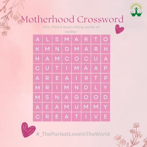 bvh_pk's tweet photo. This is the time to show your love to your mother by finding different calling names for MOTHER 💞
Read the hint from the post and comment on which word you find first.
We are excited to hear about your love for your mother.
#motherhood #brightvisionhealth https://t.co/oSHFsFdjPo