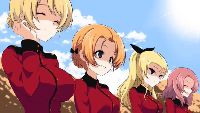 聖グロvs黒森峰 エデン条約編のパロディ その① 