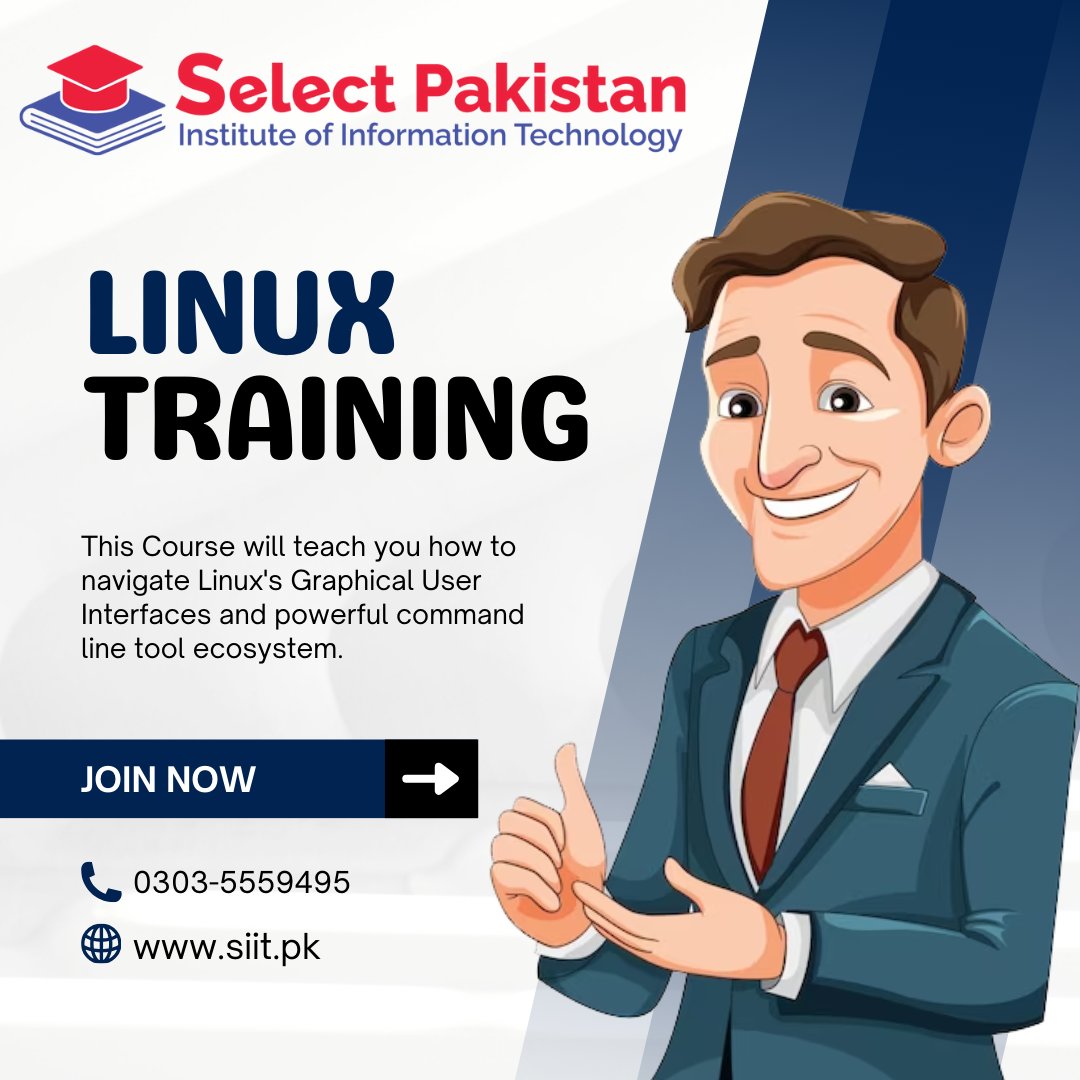 iamselectpk's tweet image. Embark on a Linux Learning Journey with Select Institute of IT!🐧💻#LinuxLearning #ITCourse #SelectInstituteOfIT #TechEducation #Bolan #хтивийпонеділок #GeneralSyedAsimMunir #BackOurGirls #QatilQatilDrAsimQatil #RahatFatehAliKhan #ImranKhanPTI #Balochistan #ISPR #CipherCase #Mach
