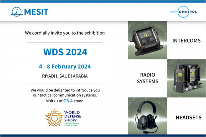 Startujeme naše výstavní aktivity pro rok 2024 a začínáme pěkně daleko, až v Saúdské Arábii! 
První letošní výstavou je World Defense Show, kde máme jako vystavovatelé premiéru. Jsme ale připraveni a na klíčová setkání jedeme již s konkrétními plány pro smysluplnou spolupráci.