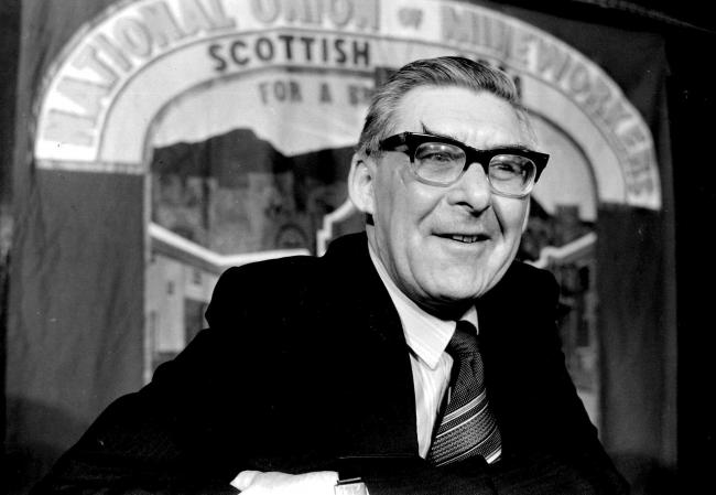 #OnThisDay 1999. Mick McGahey died in Edinburgh. A campaigner for Scottish devolution, his ashes were buried in the foundations of the Scottish Parliament debating chamber.