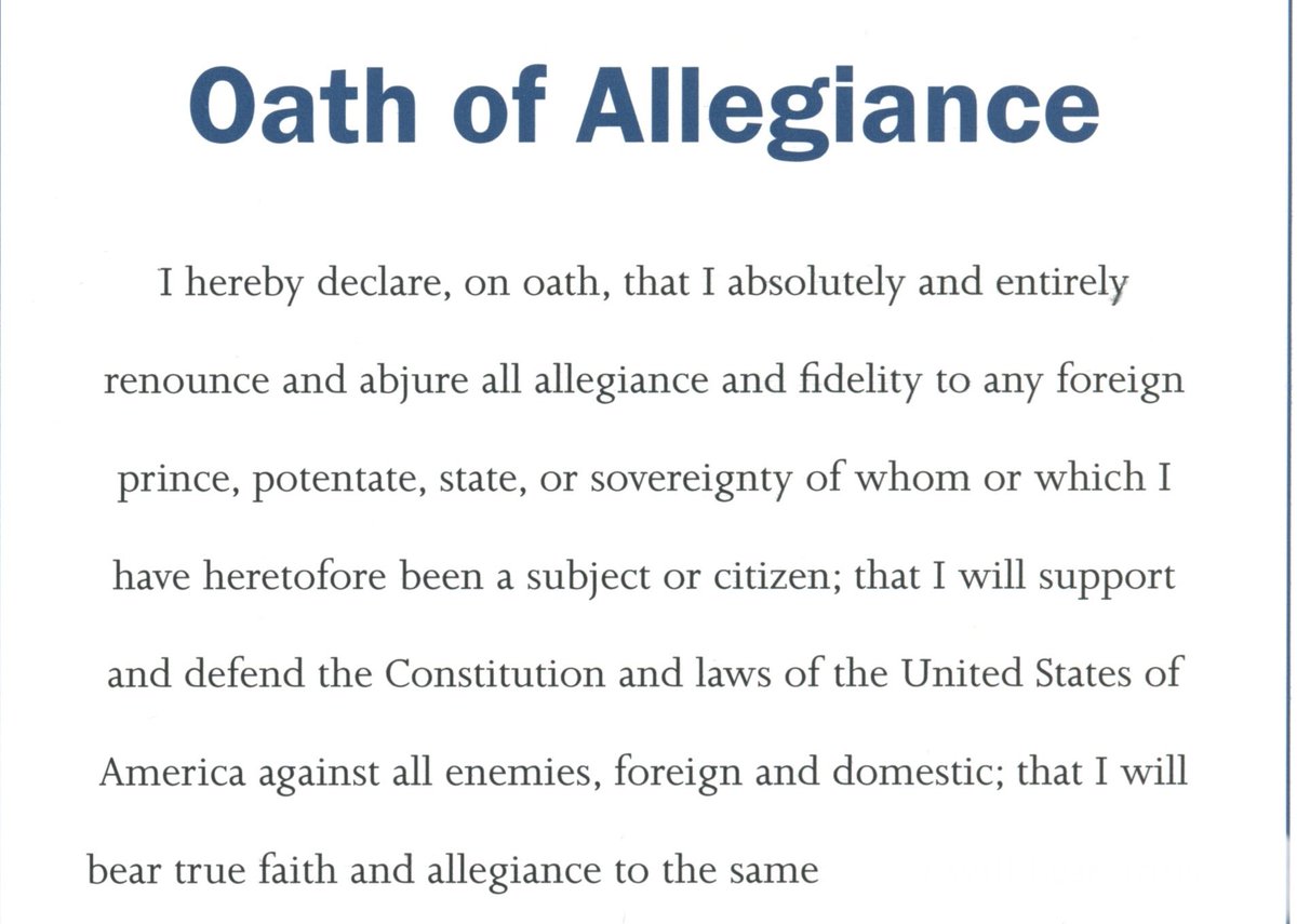 Ilhan Omar didn't just break her oath of office. She broke her oath of American citizenship. She should be expelled and deported.
