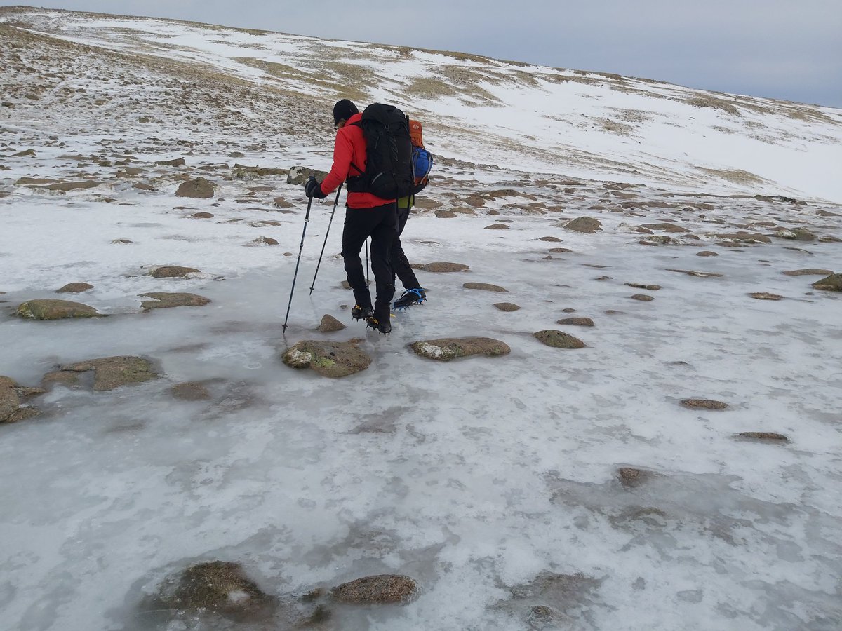 GaryTarmachan's tweet photo. For those of you who state ' Spring is round the corner' then you're in for a big wake up call. ;)
Yesterday in the Cairngorms. You wouldn't get far with a pair of sharp crampons. 
#WINTER #Weather #itswinter #Ice #snow #mountain #landscapephotography https://t.co/gT714ieDTt