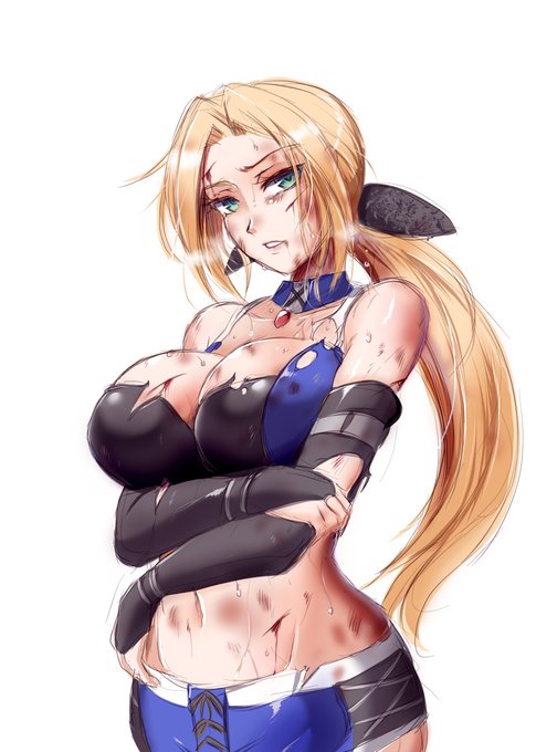 DOAのエレナさん。誕生日って事で…持ちキャラなもので……