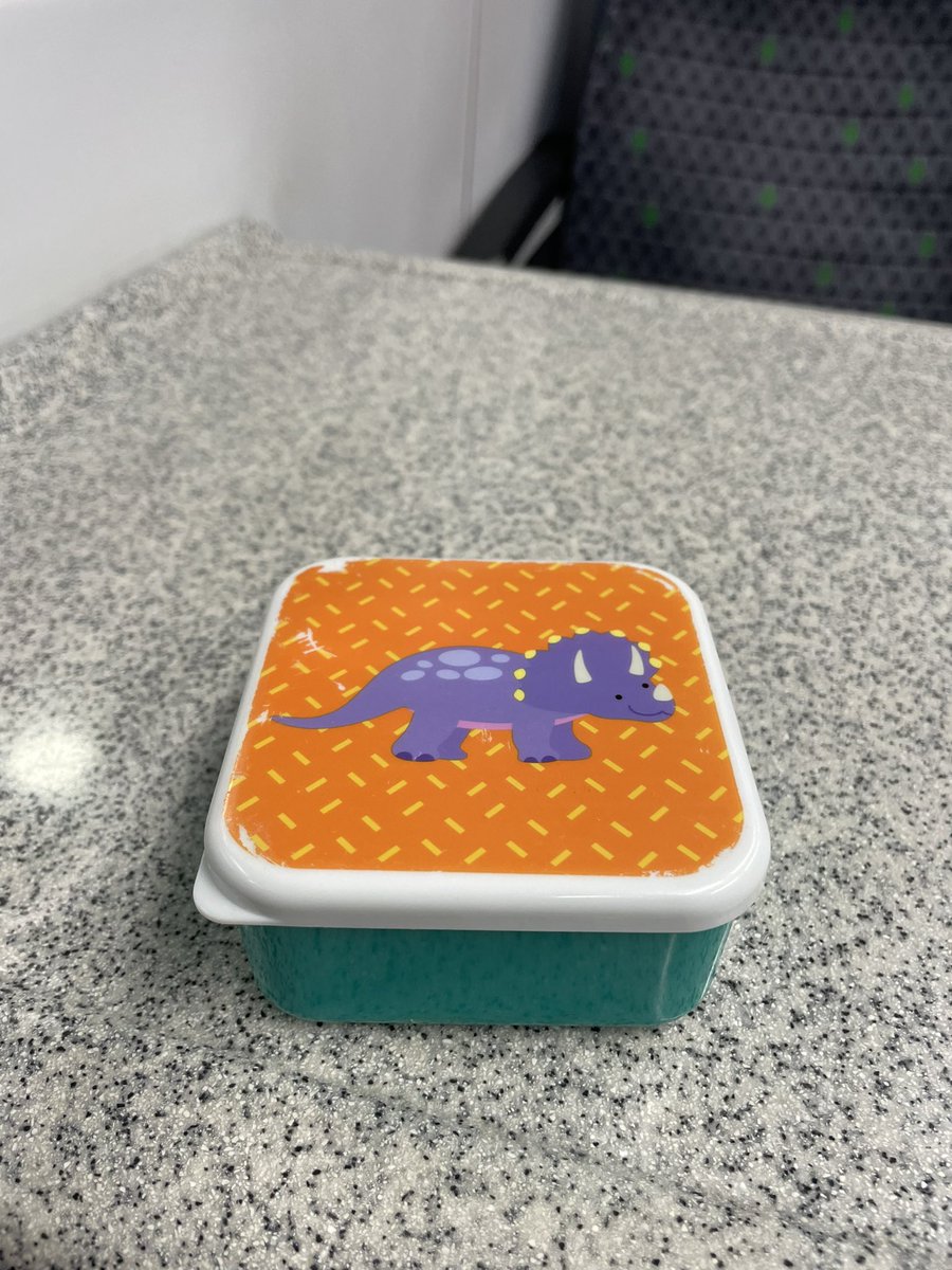 Using your child’s old lunchbox… they might have grown out of it but this is breakfast with a smile for me! <a href="/bbc5live/">BBC Radio 5 Live</a>