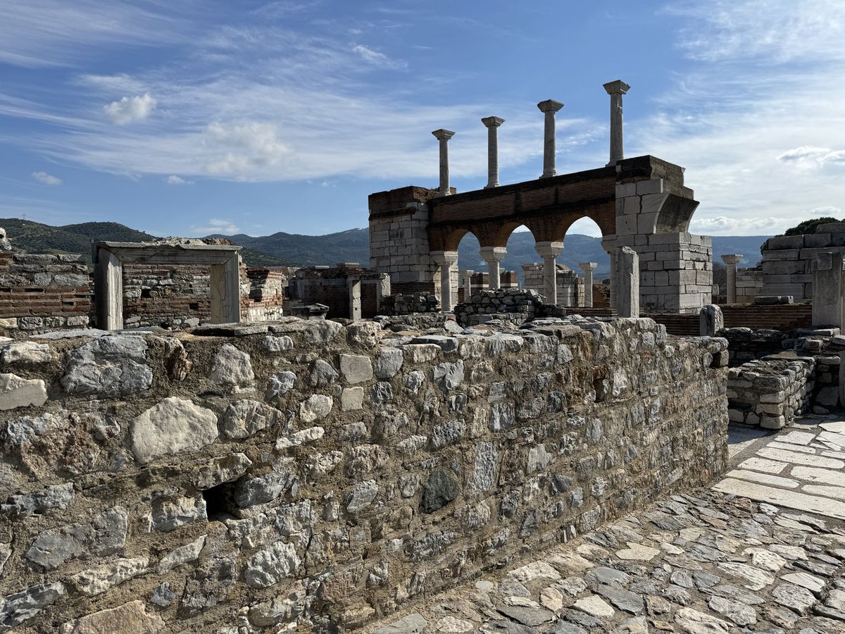 KennethBruce's tweet image. EPHESUS - The church of St. John built upon the home of the apostle John who wrote his gospel account and 3 New Testament letters. Also, the location where he is buried. According to tradition, John is the only apostle who did not die a martyrs death.