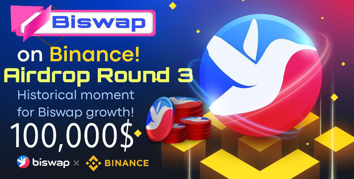 biswap_coin's tweet image. 🔰Biswap Free Airdrop LIVE🎁
💠Free Airdrop #Bsw Token
🔶Biswap 10,000$ #AIRDROP
👉Fill Form- docs.google.com/forms/d/1zzTAW…
▶️100$ Confident #Docx  🚩
🧤Follow Us - Like &amp;amp; Retweet
🚸Tag 3 Friends Must

#Airdrop #Airdrops #bnb #Btc  #Binance #bitget
🎁Get Chance To Win #wen