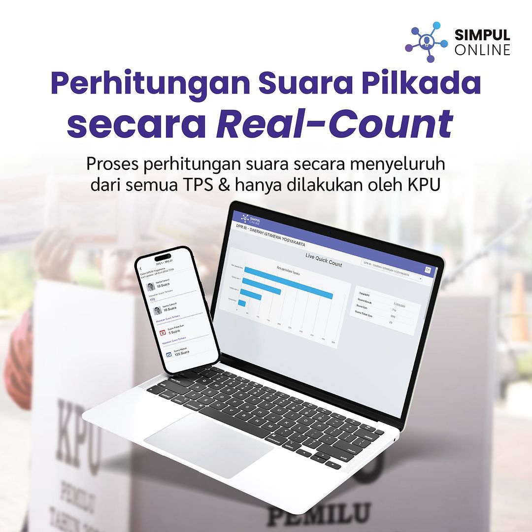 Hitung suara Pilkada, real-count 🙌🏻🙌🏻

Dengan Simpul Online, suara yang masuk, akan terhitung secara cepat &amp; tepat.

#aplikasipilkada #simpulonline #aplikasipemenanganpilkada #pilkada2024 #timkuat #dataakurat #menangpilkada2024 #pilkada #pilkada2024 #Paklurah