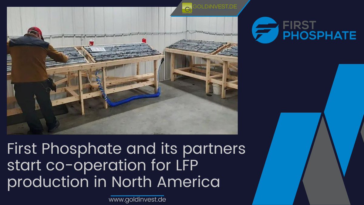 The production of lithium iron phosphate cathode active material and LFP battery cells in North America is moving closer as #FirstPhosphate has entered into a multi-party agreement with its partners American Battery Factory and Integrals Power to establish these production