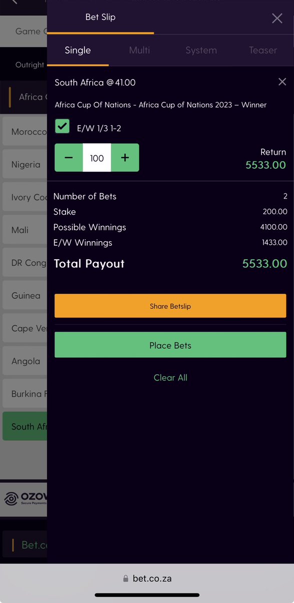 Ziggy_Diver1's tweet photo. Am I reaching to say Bafana Bafana could win the #AFCON2024 ?

Booking code: VX3K3 🇿🇦 https://t.co/xwrU3Uc1uH