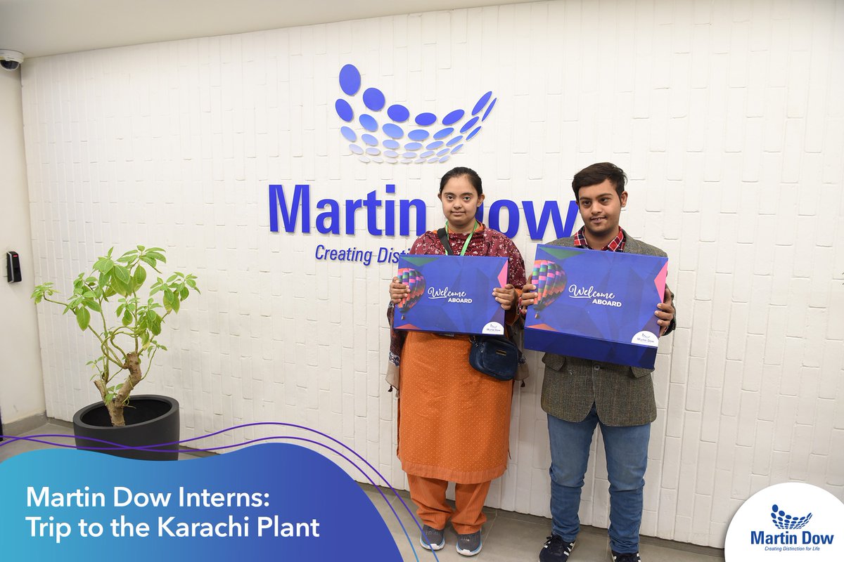 MartinDowGroup_'s tweet photo. Our new interns at Martin Dow had a fascinating day exploring the ins and outs of the Karachi plant.
From innovative processes to hands-on learning, their journey is a testament to the exciting opportunities that await in the field!
#DEI #BetterTogether #MartinDowGroup 

1/2 https://t.co/NgEc4rPYYp