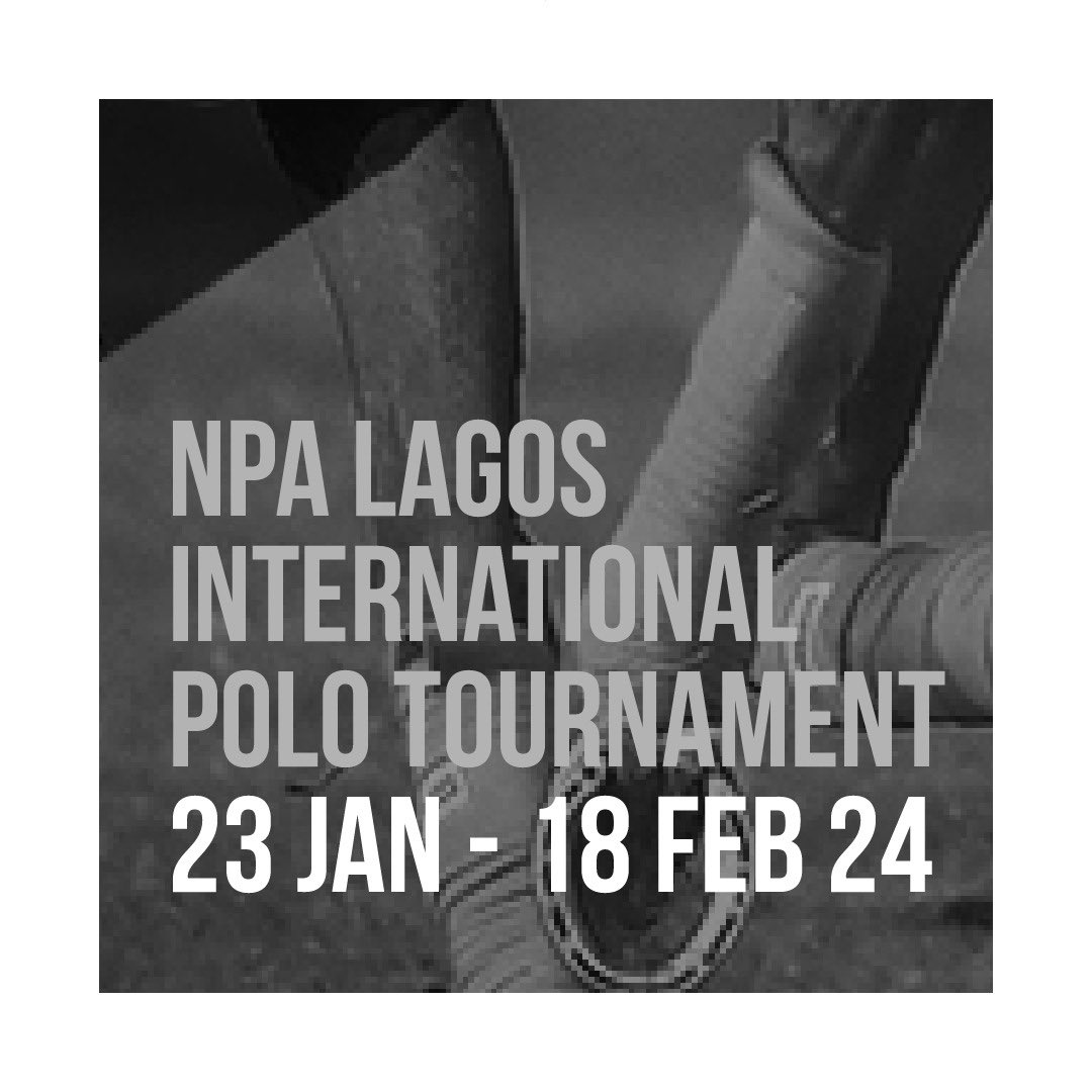 AfricaPoloN_'s tweet photo. 🚨 TOURNAMENT UPDATE 🚨
🏆 Majekodunmi Cup
🇳🇬 Lagos Polo Club
📅 31 Jan - 04 Feb 

The Schedule of Play is amended owing to Trojan-Ark pulling out.  Patron, Kayode Awogboro sustained injury earlier. 

Dates are now:

9️⃣ Wed, 31 Jan
8️⃣ Fri, 02 Feb
9️⃣ Sat, 03 Feb
1️⃣0️⃣ Sun, 04 Feb https://t.co/lyjjtTdwqg