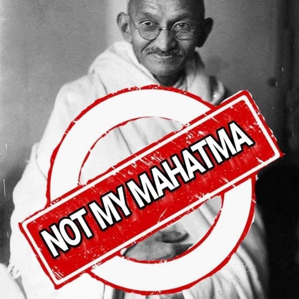 SaffronQueen_'s tweet image. Not My Mahatma !
Repost If You Agree.