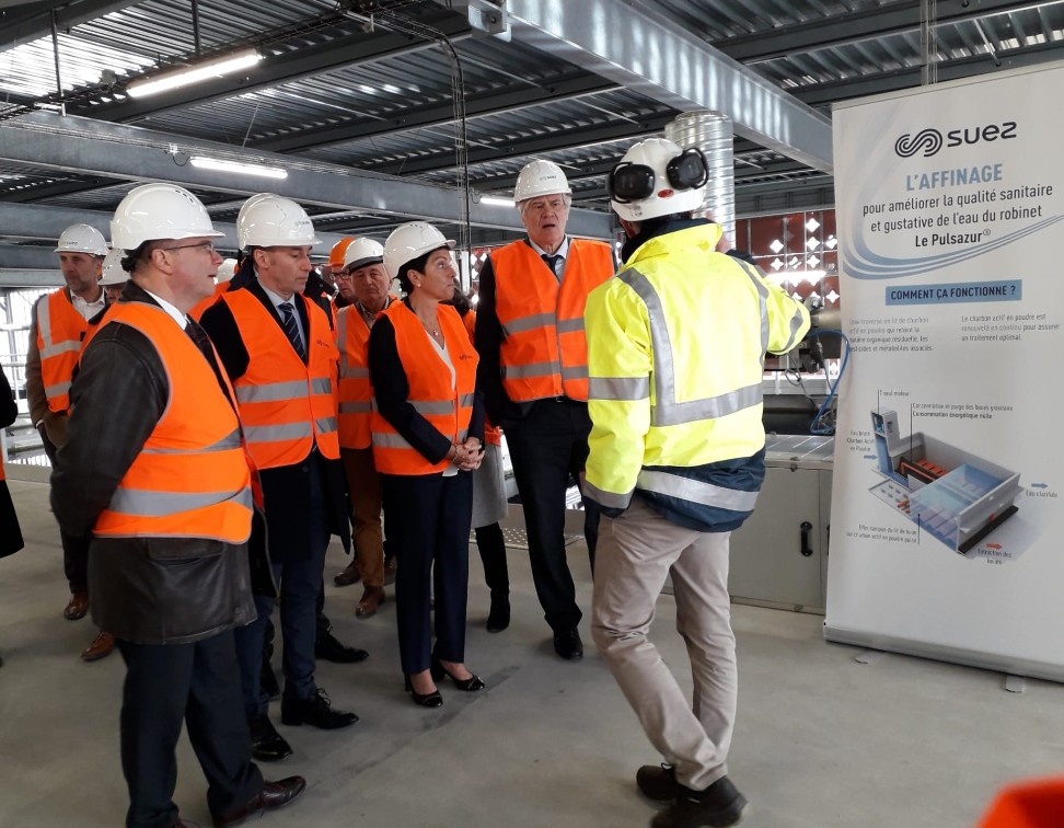 katasandan's tweet photo. Très heureux d avoir représenté @C_MORANCAIS
lors de l 'inauguration de la nouvelle Unité de production d’eau potable de l’Epau en présence de @SabrinaSoussan PDG de @suez et de @SLeFoll. L occasion de rappeler le plan eau de la #regionpdl.
@AimerAgirPDL ,#eau ,#ecologie . https://t.co/tsEqK8QGRw