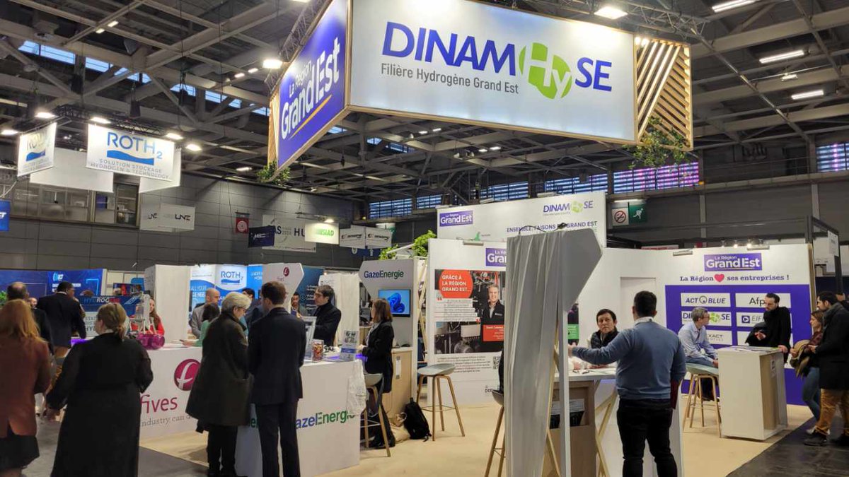 Région Grand Est (@regiongrandest) on Twitter photo Retrouvez-nous au salon <a href="/Hyvolution/">Hyvolution</a> jusqu'au 1er février !
👉 Venez échanger avec les acteurs des filières de l'#énergie, de l'#industrie et de la #mobilité et soyez informé des dernières #innovations qui favorisent la transition écologique au niveau des territoires 🌱 Retrouvez-nous au salon <a href="/Hyvolution/">Hyvolution</a> jusqu'au 1er février !
👉 Venez échanger avec les acteurs des filières de l'#énergie, de l'#industrie et de la #mobilité et soyez informé des dernières #innovations qui favorisent la transition écologique au niveau des territoires 🌱