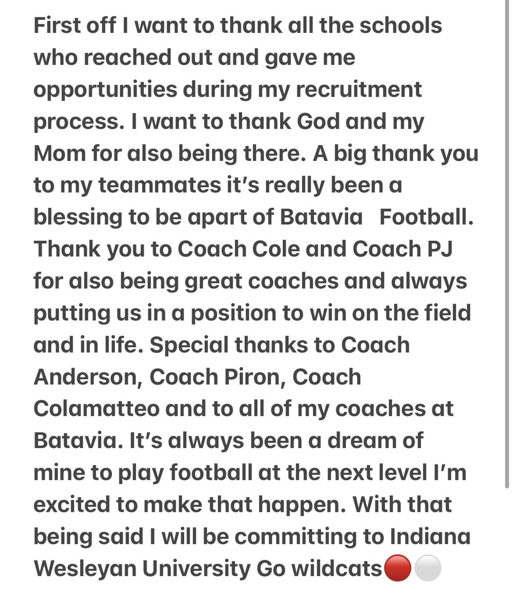 100%🏠 @BataviaFootball @PrepRedzoneIL @CoachJones55 @CoachCole71 @FB_Coach_C @CoachAnderson14 @Coach_Crisp @IndWesleyan_FB