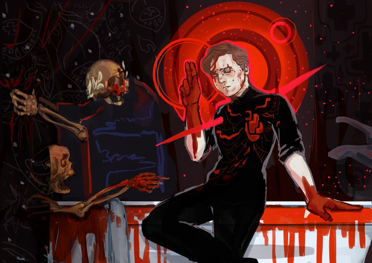 bon_balaur's tweet photo. New pinned post.
I am 🇺🇦Ukrainian🇺🇦 artist. Occasional NSFW, blood and skeletons are my fave art themes. This account is pro🛳️ and🔞. None of my works are permitted for AI/ML training
Elsewhere:
bon_balaur on Instagram 
bonbalaur on Tumblr
bonbalaur dot 💙☁️ dot social https://t.co/F34COBlDdj