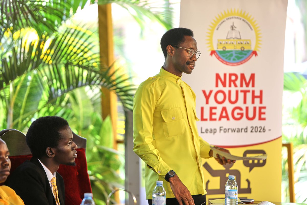 NRMOnline's tweet photo. A section of NRM youth league members paid a courtesy call to the party Secretary General, Rt Hon. @TodwongR, at party offices along Kyadondo Road, Kampala, today.

In his interaction with youths, SG Todwong challenged them to actively participate in the party mobilisation activities in their quest to penetrate senior leadership positions.