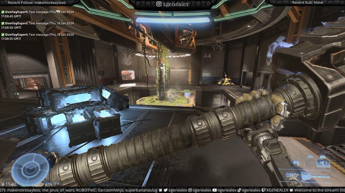 xgenestudio's tweet photo. An updated version of the Chimera #overlay as requested by FPS gaming enthusiasts. Adjusted for Ranked #Halo and similar #FPS games!

https://t.co/7o4NeqLarA

#Twitch #Streamer #HaloInfinite #Xbox #shooters #Overwatch #OBS #Fortnite #valorant 
#CallofDuty    #ApexLegends #PS5 https://t.co/DUxuKM4tEG