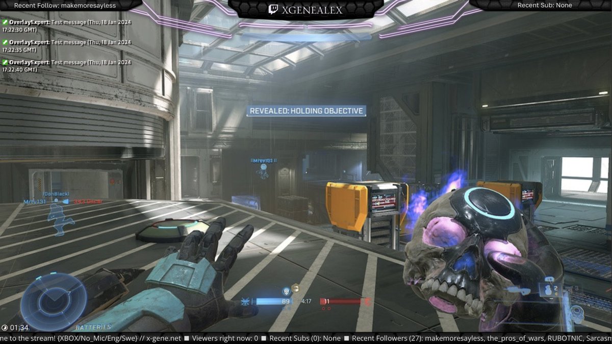 xgenestudio's tweet photo. An updated version of the Chimera #overlay as requested by FPS gaming enthusiasts. Adjusted for Ranked #Halo and similar #FPS games!

https://t.co/7o4NeqLarA

#Twitch #Streamer #HaloInfinite #Xbox #shooters #Overwatch #OBS #Fortnite #valorant 
#CallofDuty    #ApexLegends #PS5 https://t.co/DUxuKM4tEG