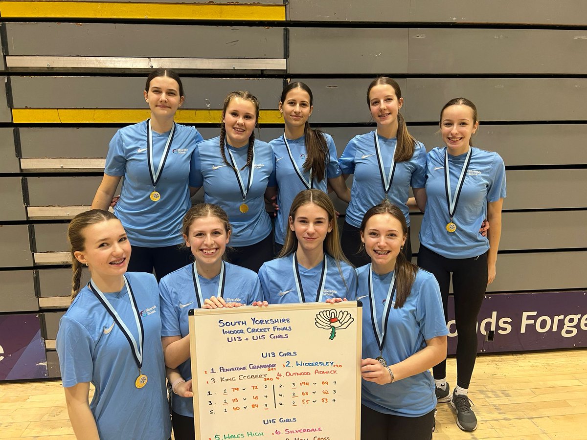 Yesterday 8 schools from SY competed in the SY Indoor Finals. Both U13 Girls & U15 Girls in action, with the top two advancing to the Yorkshire Finals at Headingley! Congrats to @KingEcgbertPE & @SilverdaleSch our U13 & U15 Winners, @PenistoneGS will join them as R-ups