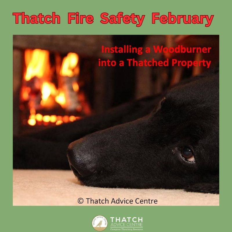 ThatchAdvice's tweet photo. #ThatchFireSafetyFebruary 
#MondayMotivational Tip - If you are thinking of installing a #Woodburner, understand the feasibility and read our article  https://t.co/I1UT3zwjha
Speak to our friends at the @StoveIndustry as well for up to date info. https://t.co/lLPDkK6jqF