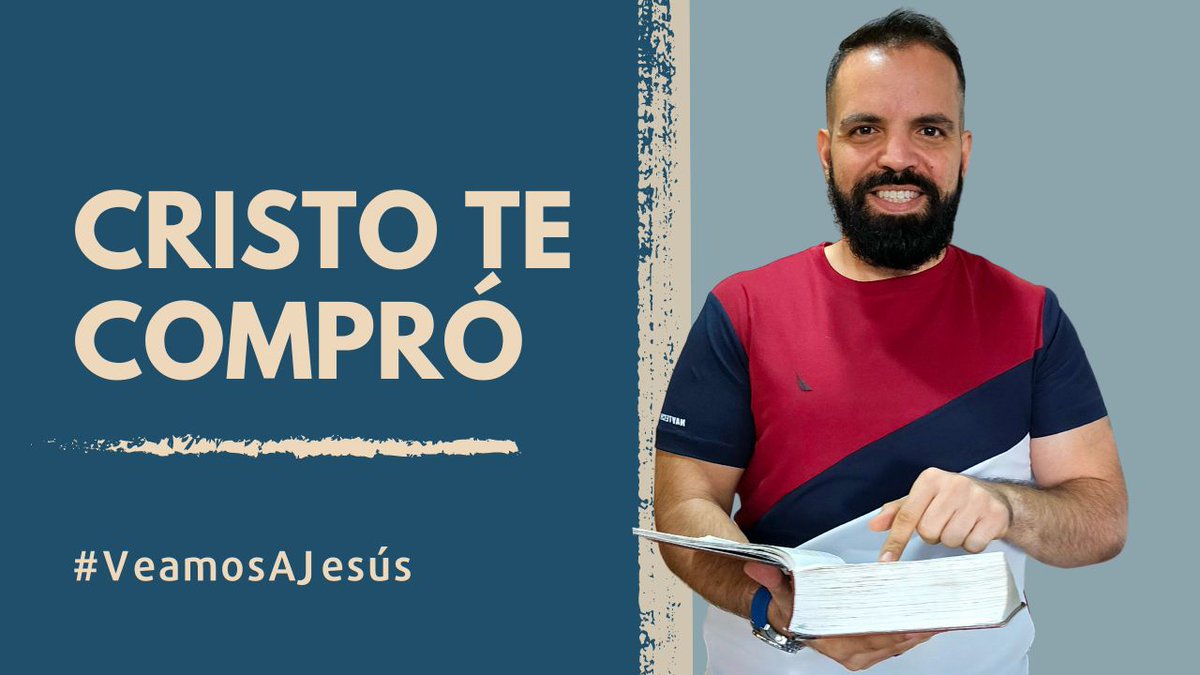 javierkarraa's tweet photo. ¡Qué bueno es darnos cuenta que el Señor nos dio la vida, y nos compró con su sangre preciosa! ¡Ahora somos sus hijos, y le servimos por amor!

#VeamosAJesús en Génesis 47-48

Aquí: https://t.co/rHjyMzFivS https://t.co/Oy5A83IYPc