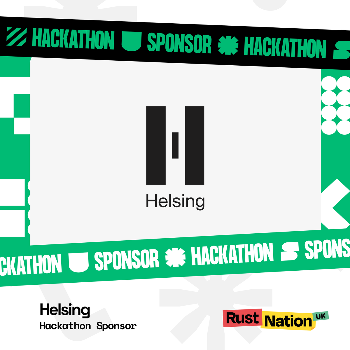 RustNationUK's tweet photo. ๐Excited to announce the stellar hackathon sponsor for Rust Nation UK 2024: @HelsingAI
Their commitment to advancing security using Rust programming sets the stage for an awesome hackathon experience.
Don't miss out!
#RustNation24 #rustnationuk #rustprogramming https://t.co/aHuH6u7Qwo