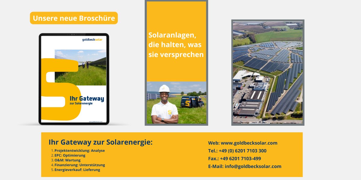 GOLDBECK SOLAR tweet media