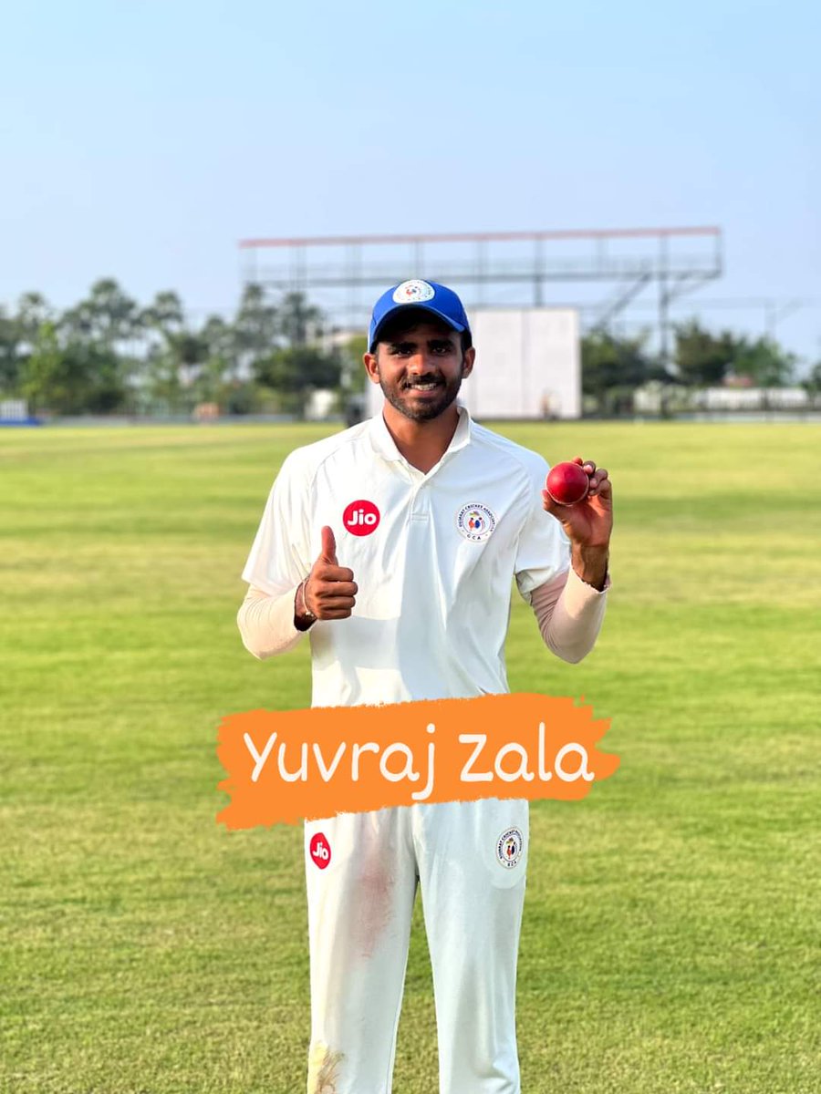 GCAMotera's tweet photo. Star performer for #TeamGCA
Yuvraj: 6 Wkts in 1st & 4 Wkts in 2nd Inngs
Jaymeet: 114 Runs
Aarya: 75 Runs
Saral: 66 Runs
#CKNayuduTrophy #GCA #cricket #domestic #Gujarat #bcci
@BCCI @BCCIdomestic @DhanrajNathwani @mpparimal @JayShah @parthiv9 @akshar2026 @Jaspritbumrah93
2/2 https://t.co/ixnj8BINyb
