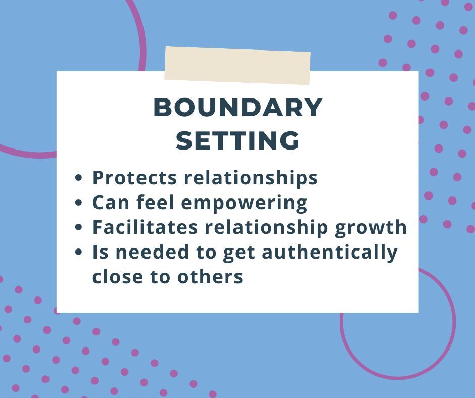 Cuddlist's tweet photo. Boundary setting:
💠Protects relationships
💠Can feel empowering
💠Facilitates relationship growth
💠Is needed to get authentically close to others
How have boundaries improved your life?
#cuddlist #cuddletherapy #professionalcuddling #therapeutictouch #boundarysetting https://t.co/rv5B5ps5fp