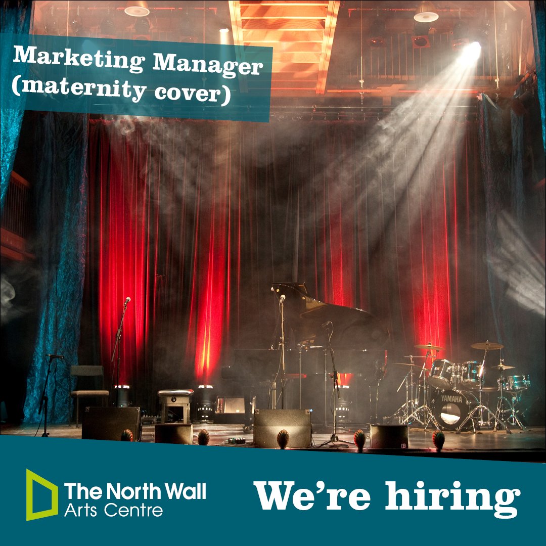 Work with us! We are currently recruiting a Marketing Manager (maternity cover) from March 2024. If you've got experience implementing & delivering marketing campaigns for a busy arts organisation, we'd love to hear from you. Apply by 12 Feb: thenorthwall.com/about-us/work-…