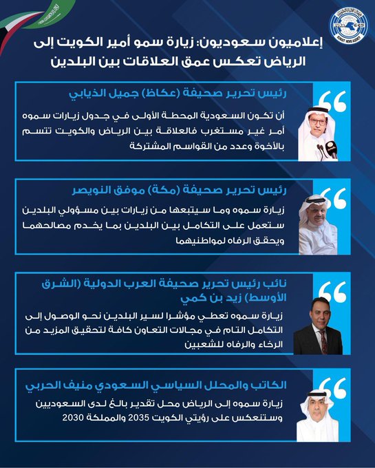 تحية للشقيقة الكبرى # السعودية ، وقيادتها على حفاوة الاستقبال بضيفهم العزيز أميرنا الغالي الشيخ مشعل<a href="/tag/%D9%83%D9%88%D9%86%D8%A7"class="tags"><span>#كونا</span></a>