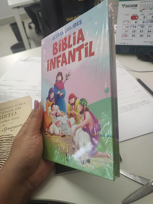 Bíblia Infantil – Letras Grandes Capa dura